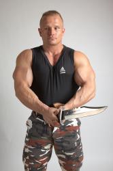 ADRIAN STANDING POSE WITH DAGGER